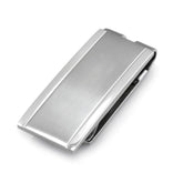 Stainless Steel Satined Money Clip W/Polish Edges